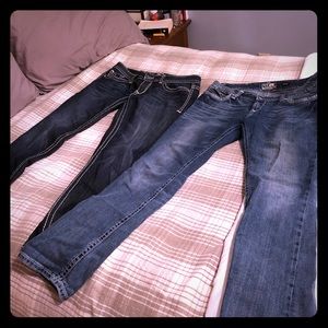 Bundle of Express Re-Rock jeans 👖